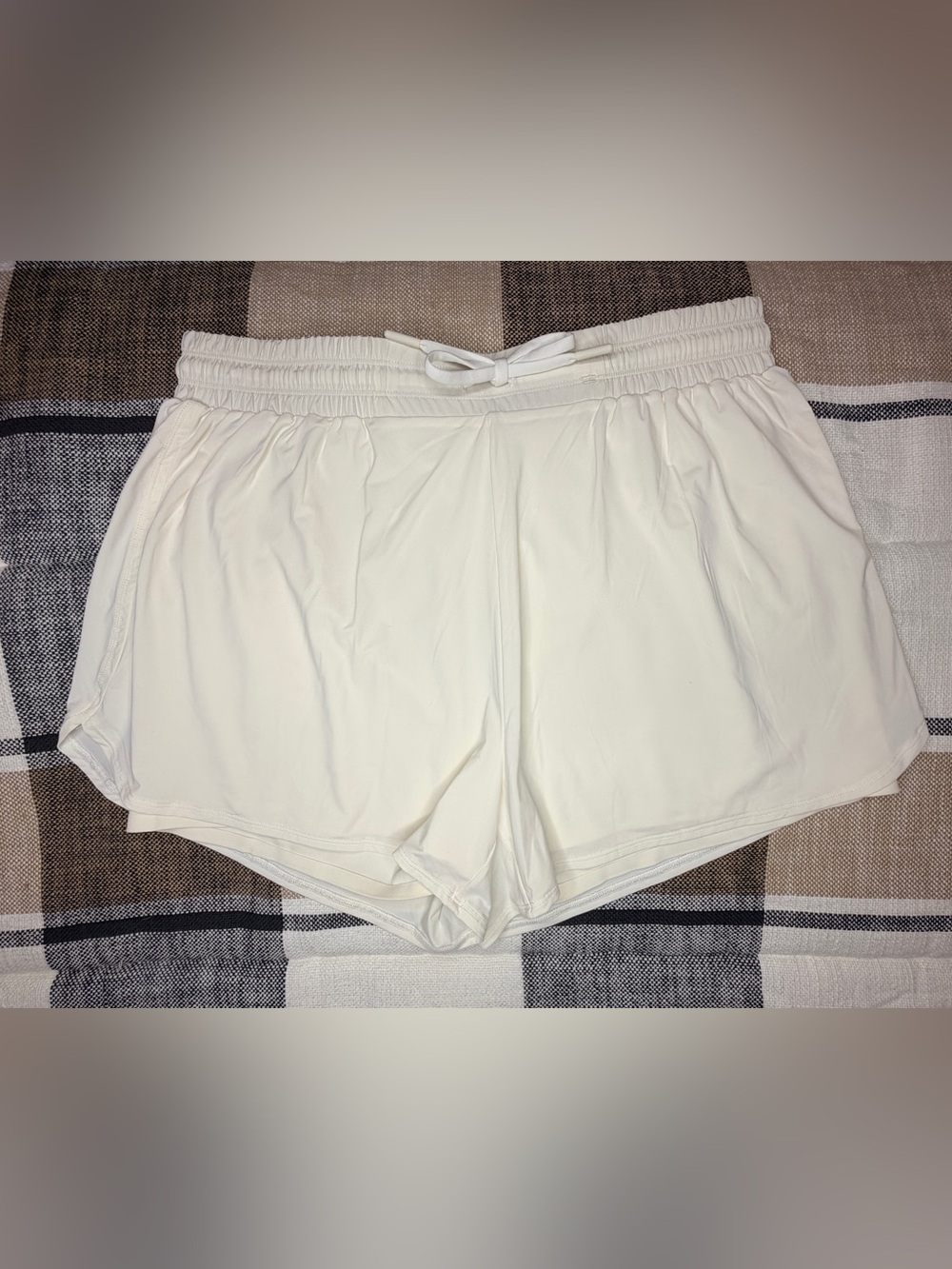 White Progress Shorts